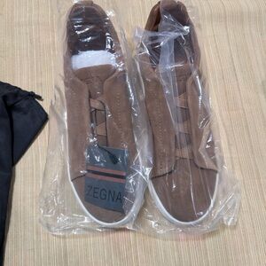 Zegna Brown Men's Sneakers